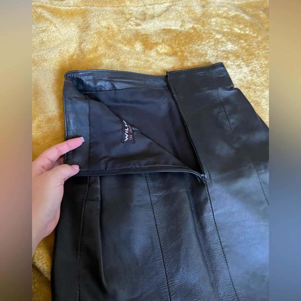 Wilson’s leather skirt size 2 - Picture 5 of 8